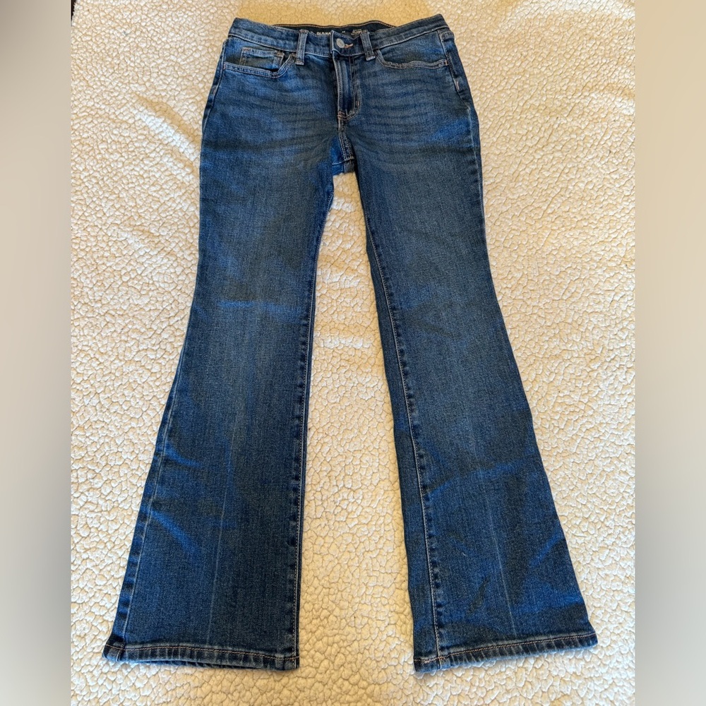 Darker Wash Old Navy Girls Flared Jeans Size 14